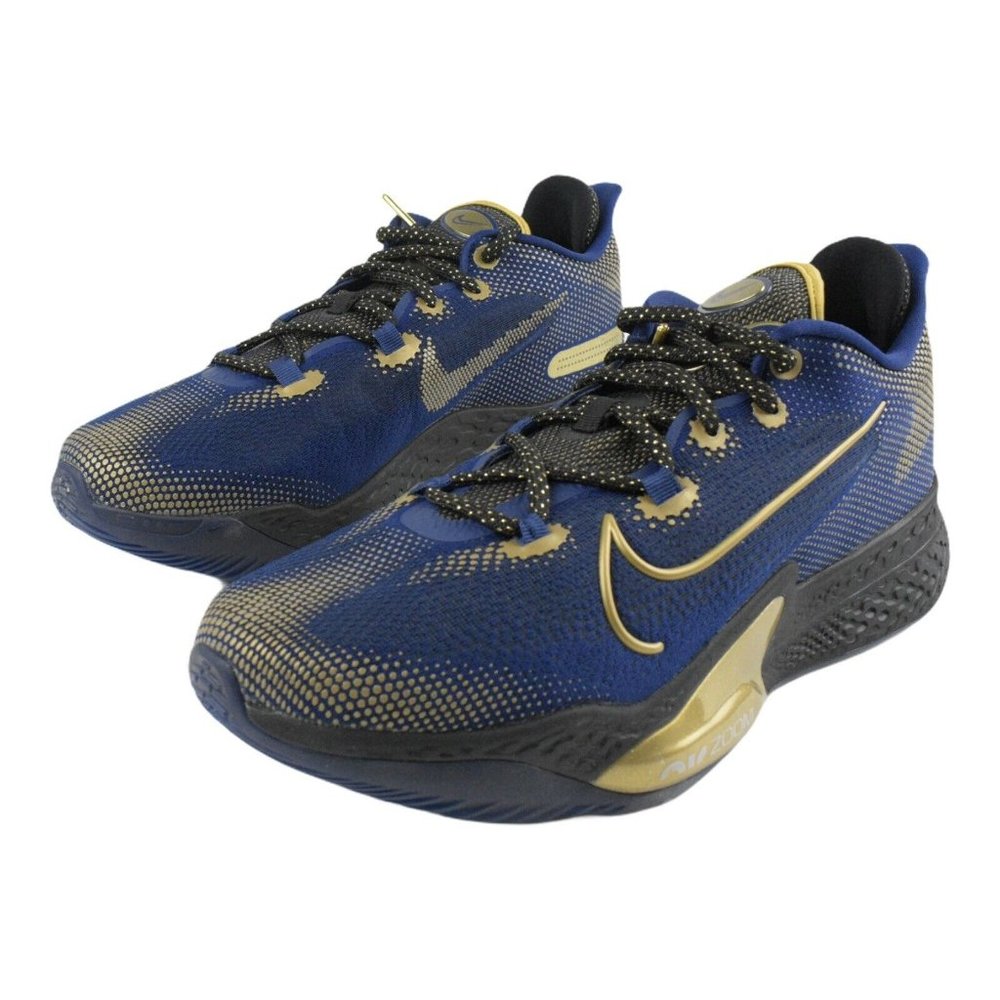 Size11- Nike Air Zoom BB NXT Blue Metallic Gold - Picture 9 of 12
